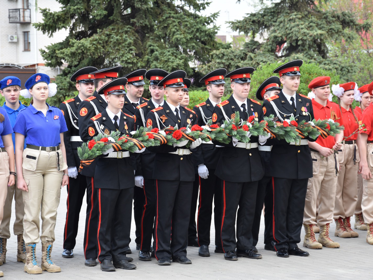 В Железнодорожном районе прошел открытый урок мужества.