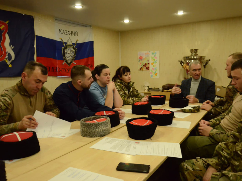 В Воронежском городском казачьем обществе подвели итоги года.