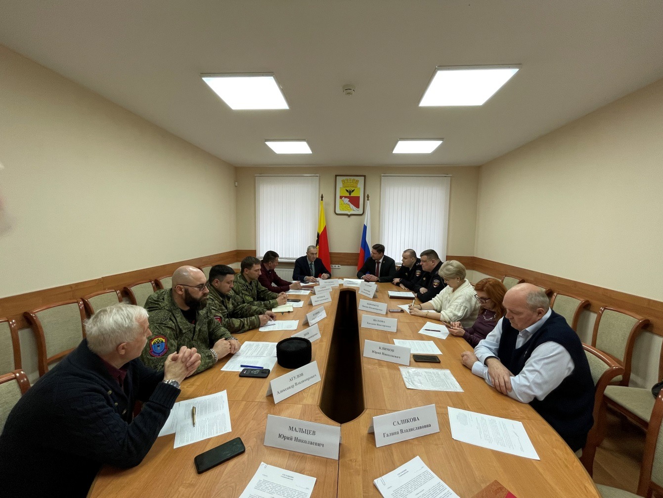 Состоялось очередное заседание рабочей группы по делам казачества.