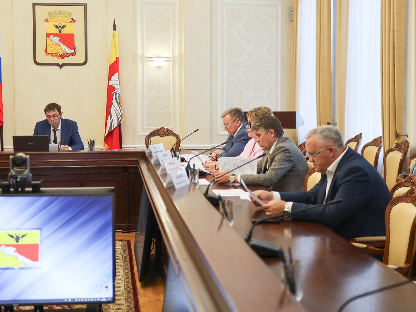 Прошло заседание антитеррористической комиссии.