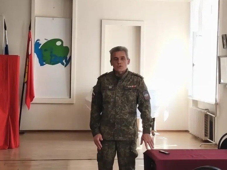 Подвиги советского народа вспомнили на встрече со студентами художественного училища.