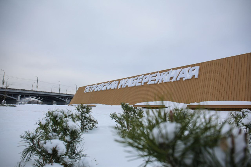 Благоустройство первой очереди Петровской набережной завершится летом следующего года.