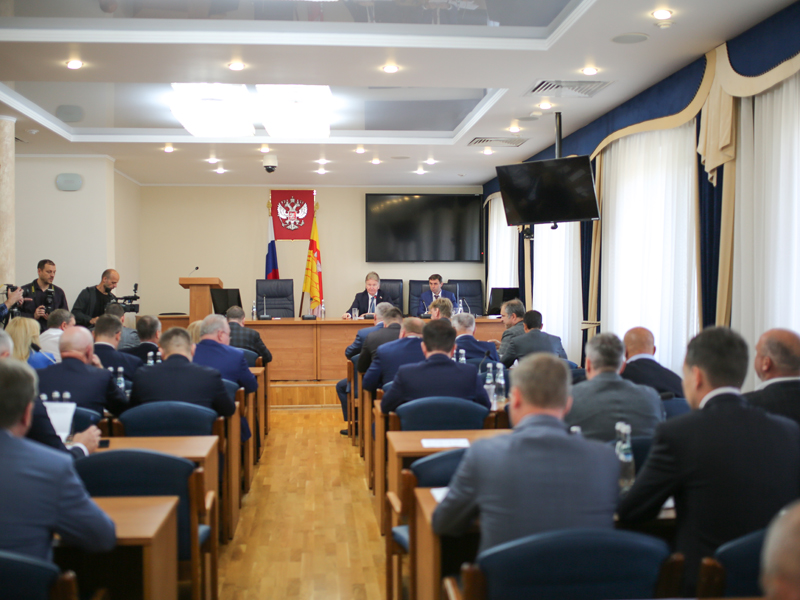 В Воронежской городской Думе прошло заседание пятого созыва.