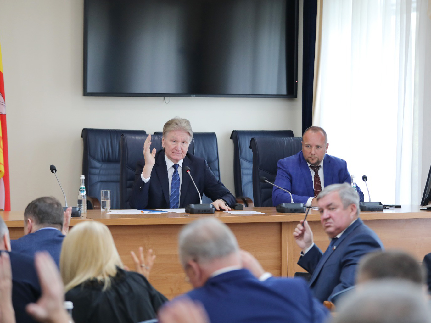 Состоялось пятидесятое заседание Воронежской городской Думы пятого созыва.