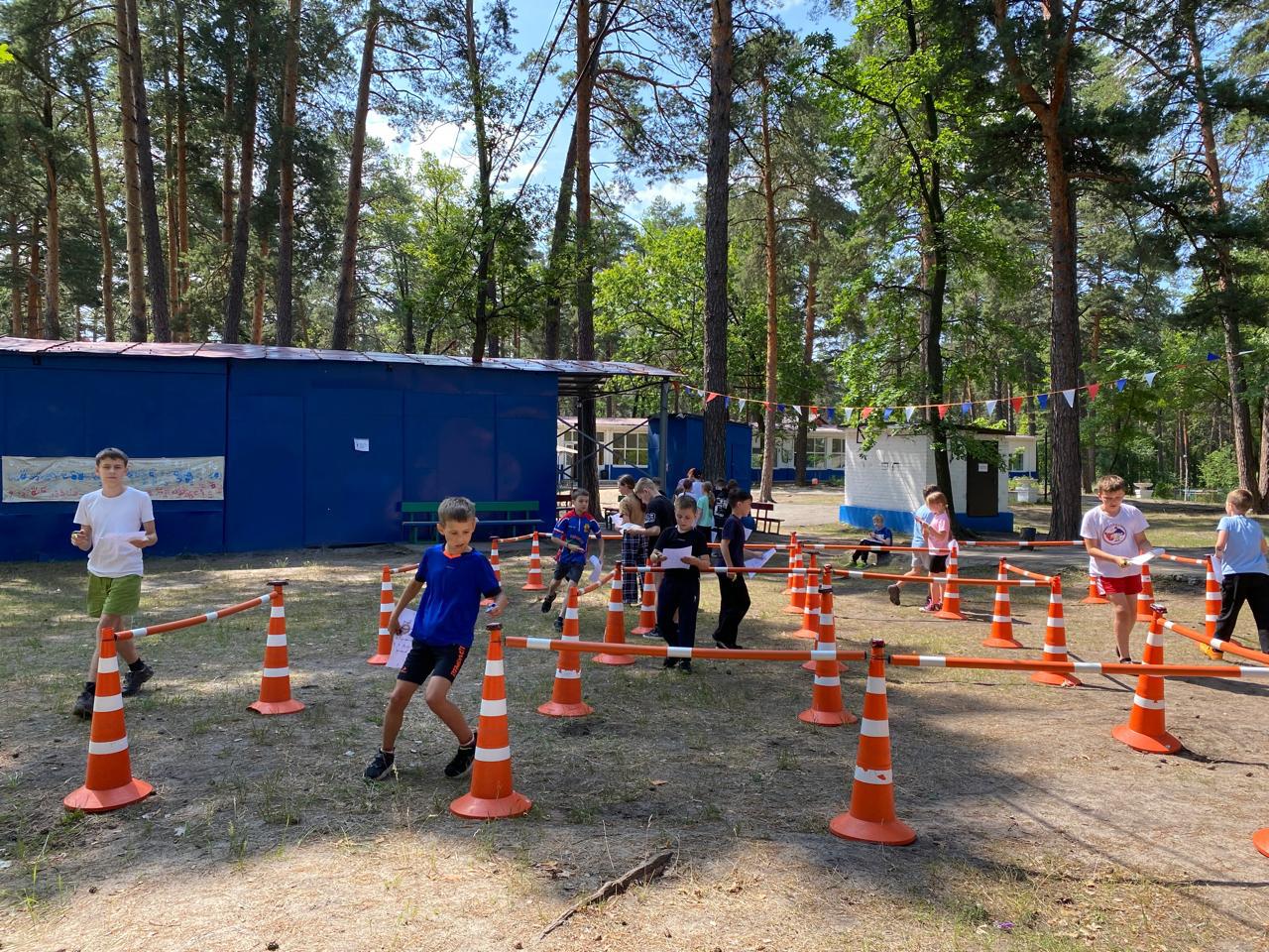 Дети из Железнодорожного района поучаствовали в Олимпийском дне.