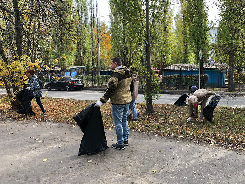 В Коминтерновском районе прошла «чистая среда».