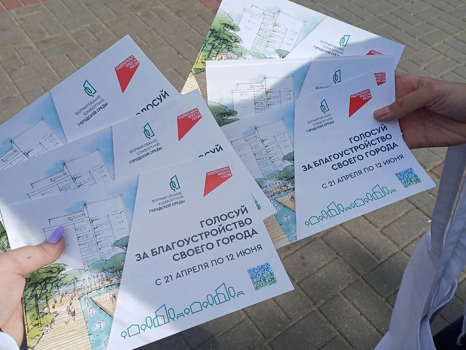 Воронежцы могут выбрать объекты благоустройства на следующий год.