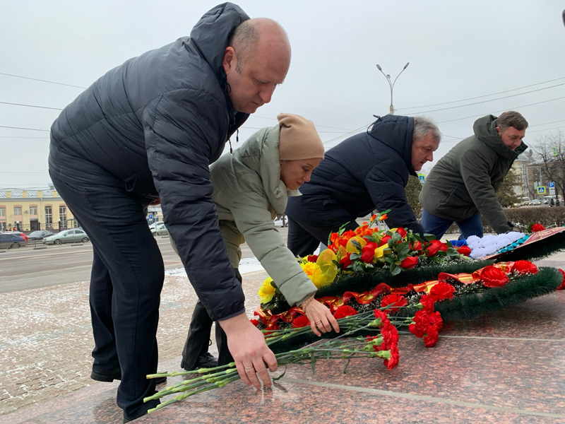 В Центральном районе прошли памятные мероприятия, приуроченные к годовщине освобождения Воронежа от немецко-фашистских захватчиков.